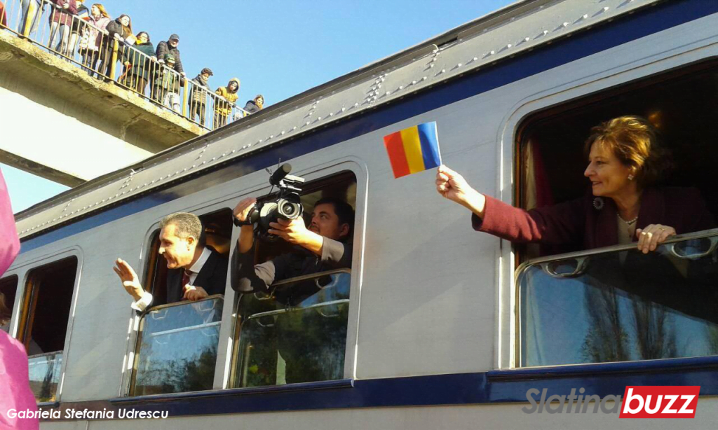 trenul regal la slatina