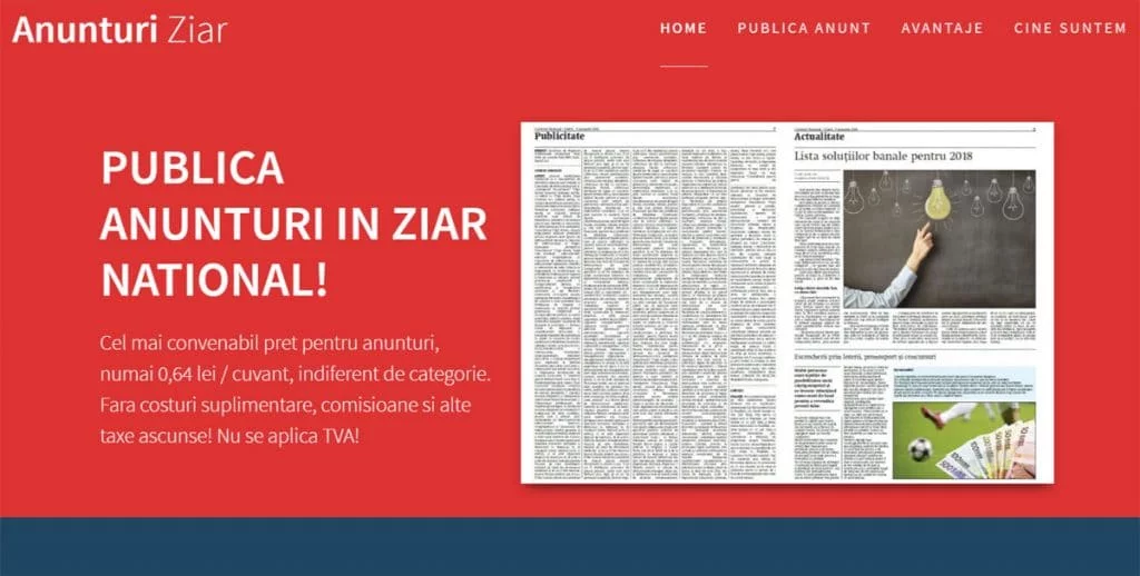 anunturi ziar
