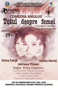 Teatru: „Totul despre femei” @ Centrul Cultural „Eugen Ionescu”