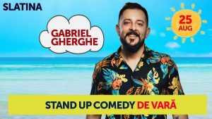 Stand Up Comedy de Vară cu Gabriel Gherghe @ Baroc Cafe Pub