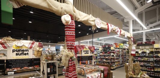 Raftul cu Bunatati Locale Profi Toamnei Slatina
