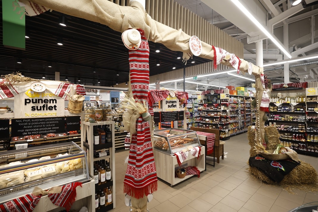 Raftul cu Bunatati Locale Profi Toamnei Slatina